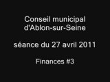 Conseil municipal 27 avril 2011-  finances 3