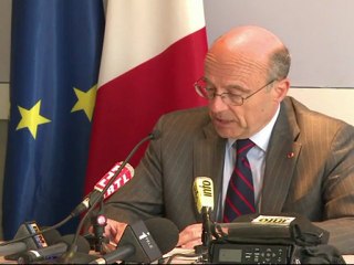 Liberté de la presse: Alain Juppé rend hommage aux journalistes