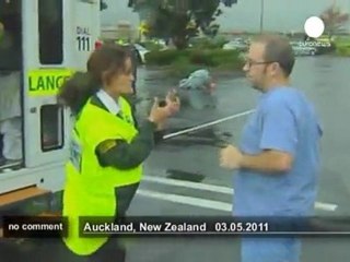 Tornado rips through New Zealand's Auckland... - no comment