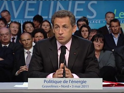 Sarkozy en visite mardi à la centrale nucléaire de Gravelines