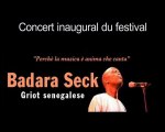Concert de Badara Seck - Soirée d'ouverture du Francofilm 2011