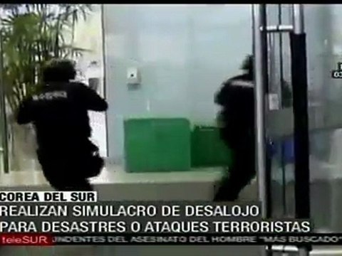 Realizan en Surcorea simulacros de desastres y ataques