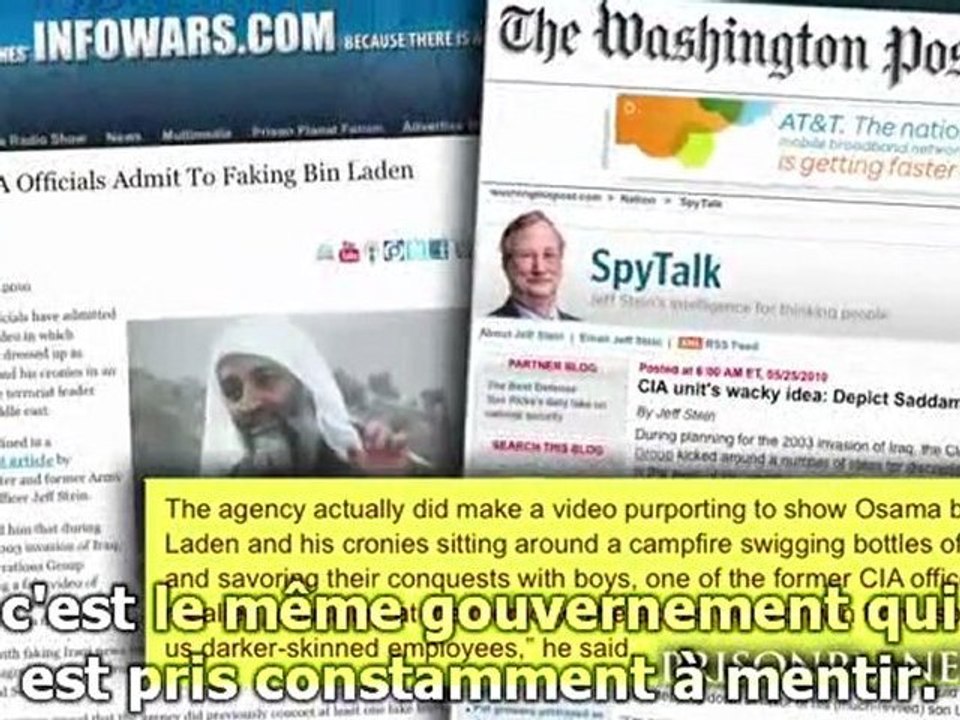 Alex Jones au sujet de la mort de Ben Laden  S/T