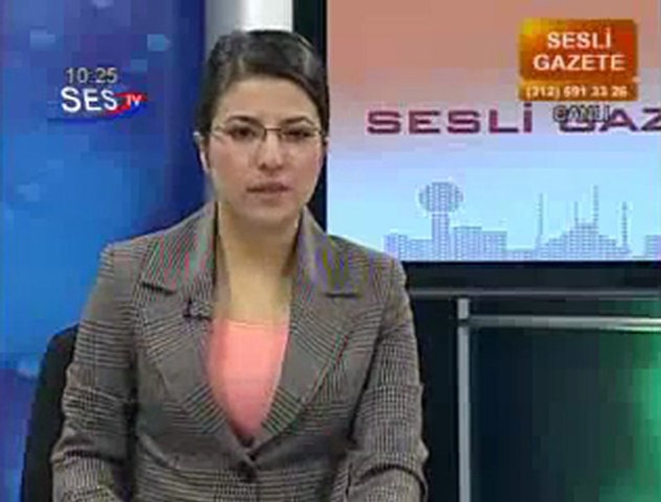 ses tv haber spikerinin canlı yayın faciası..