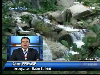 Karadeniz Tv Haber Programı Rizedeyiz.Com Ahmet Pervane