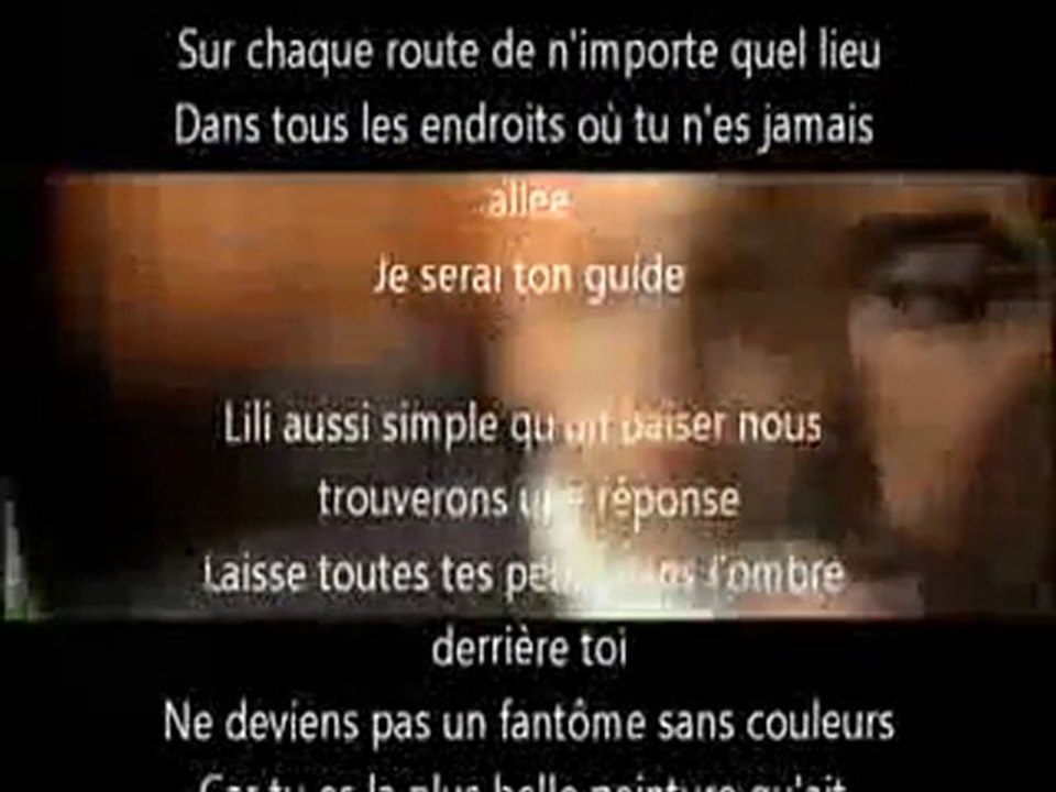 Une chanson que j'adore ... et sa traduction....