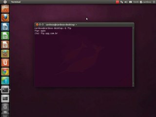 Enviando um arquivo para um servidor pelo terminal usando UBUNTU