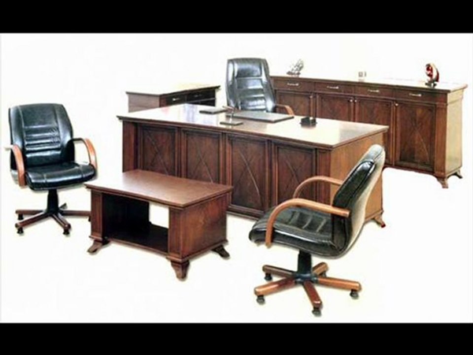 Ahşap Makam Masaları - Yılmaz Büro Mobilyaları