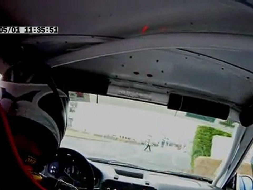 slalom Saint Lo 2011 essai chrono Cédric Guezennec