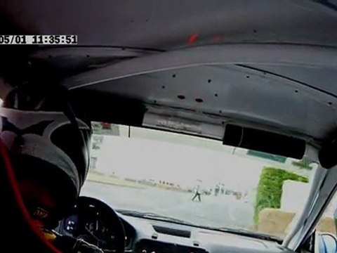 slalom Saint Lo 2011 essai chrono Cédric Guezennec