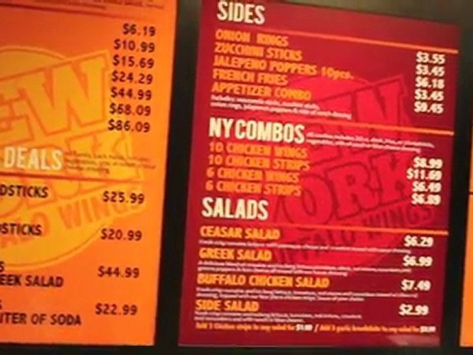 New York Buffalo Wings and Ribs