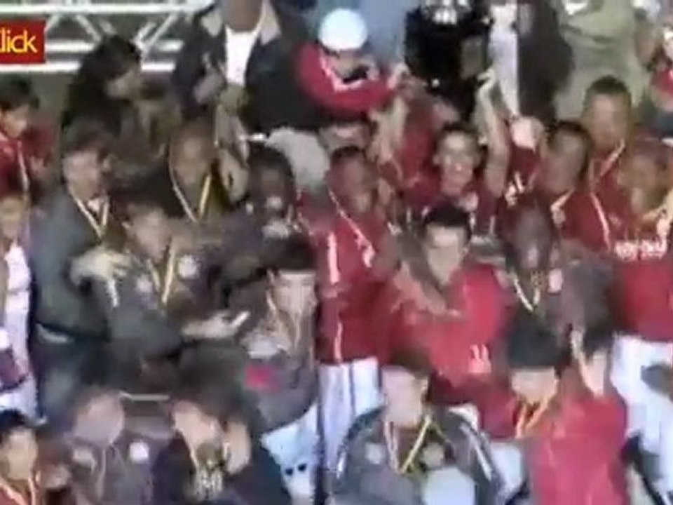 Festa para os campeões no Brasil e no mundo