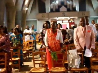 Dimanche des rameaux à St Charles, Communauté Congolaise (RDC)