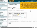 Managing MX entries in WHM by VodaHost.com web hosting