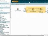 Becoming familiar with, and navigating around in WHM by VodaHost.com web hosting