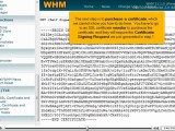 Generating and Installing SSL certificates in WHM by VodaHost.com web hosting