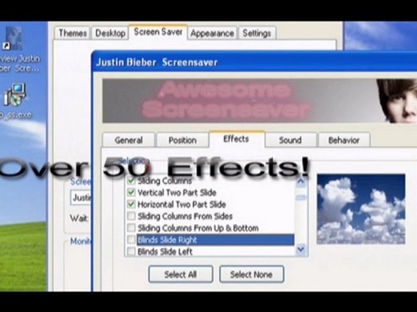 Justin Bieber Desktop