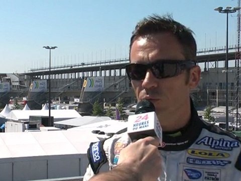 24 Heures du Mans: interview de Christophe Bouchut