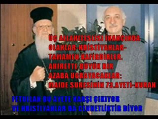 FETULLAH KURANIN BAZI AYETLERİNİ ELEŞTİRİYOR