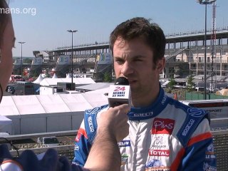 24 Heures du Mans 2011: interview de Nicolas Lapierre