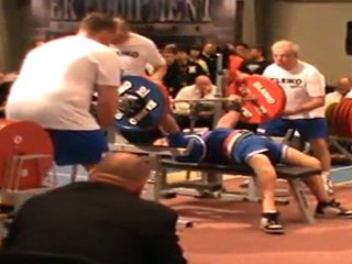 Claude 170 kg Record du Monde Masters 3 -66 kg au Danemark 2011
