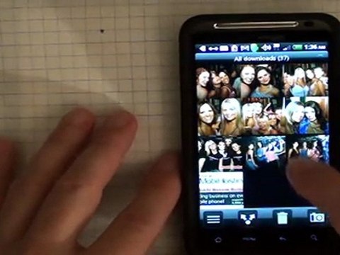 Verizon 4G HTC Thunderbolt - How to unlock the slider when p