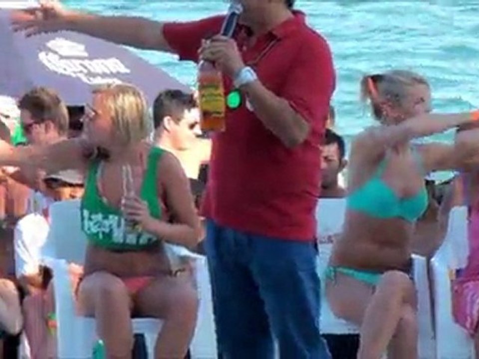 2011 Spring Break Mango Deck Cabo Wet T Shirt Competition