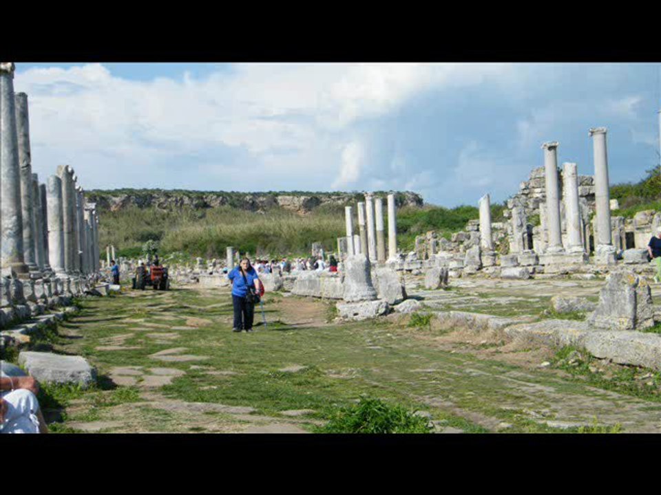 Le site antique de Perge en Turquie