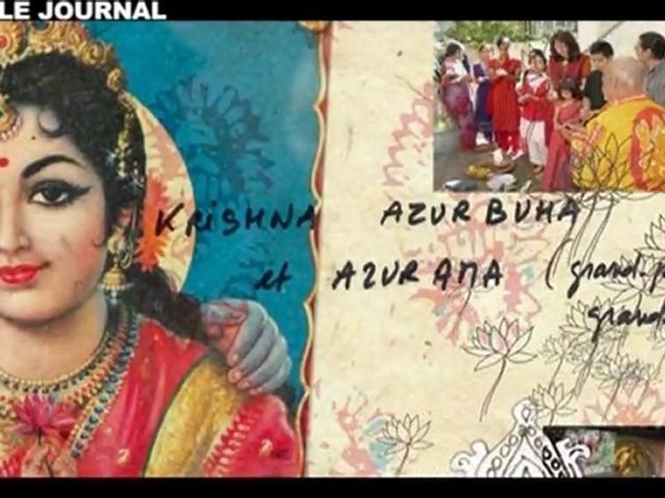 Carnet de voyage: "Nantes, Portraits de familles"