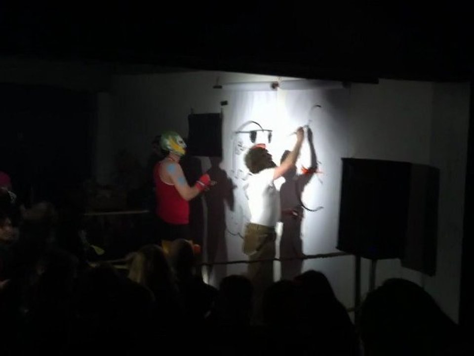 Catch de dessinateurs à moustaches Février 2011 - Louis Vengeur VS Luik Hogan