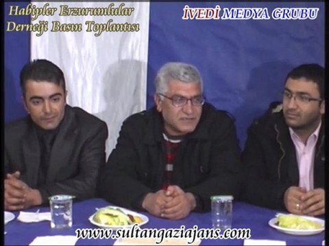 Sultangazi Habipler Erzurumlular Derneği Basın Toplantısı