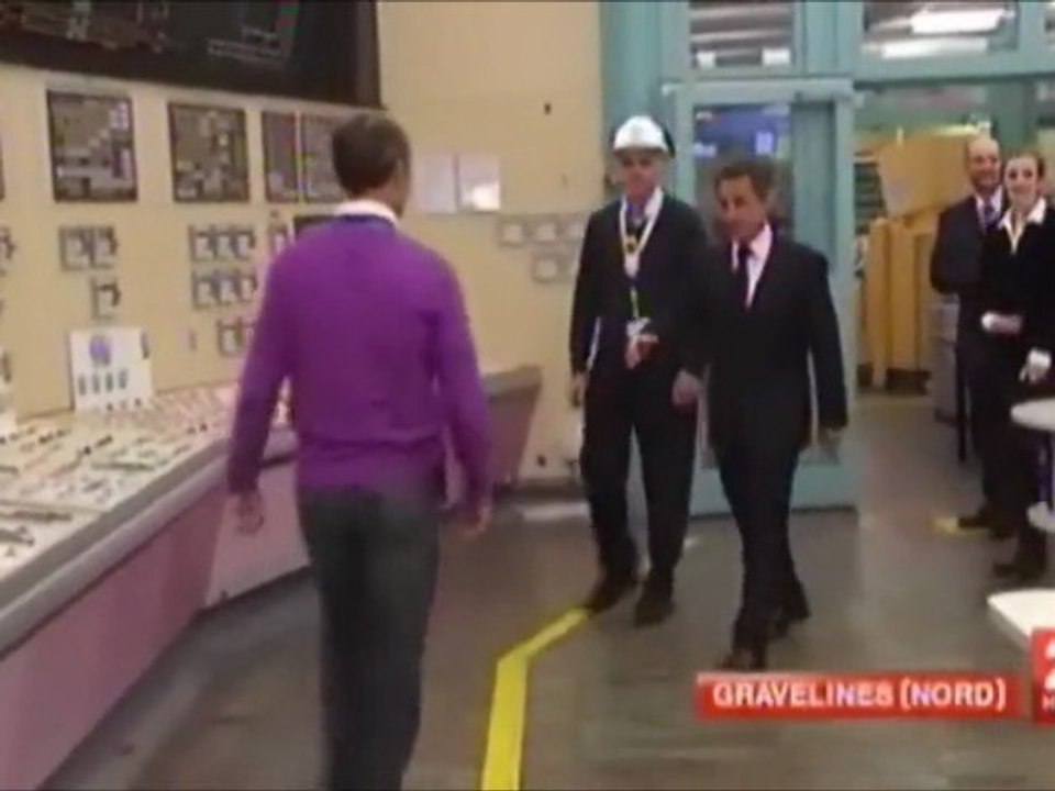 Nicolas Sarkozy annonce l'implantation d'un terminal méthanier à Dunkerque (3 mai 2011)