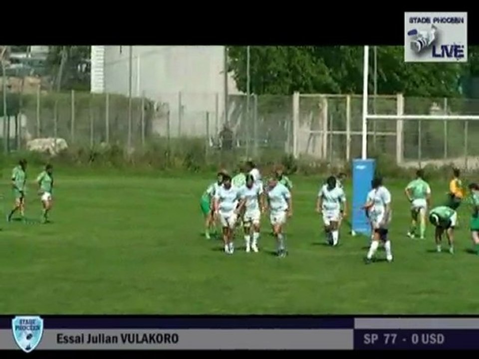 Stade Phocéen : Les essais du match face à Draguignan