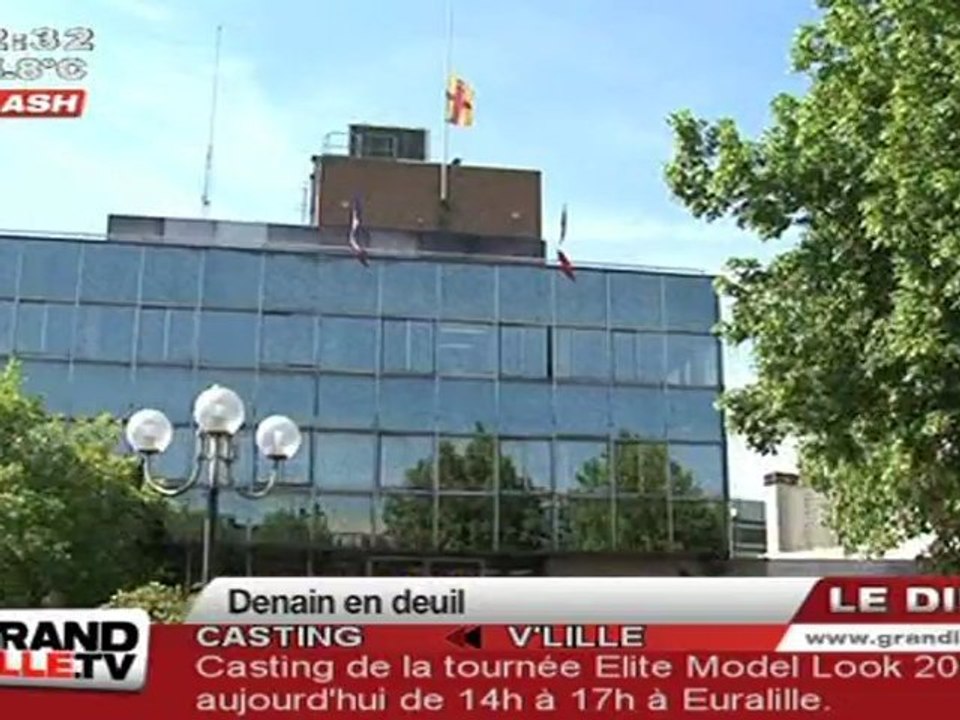 Décès de Patrick Roy : Denain pleure son maire