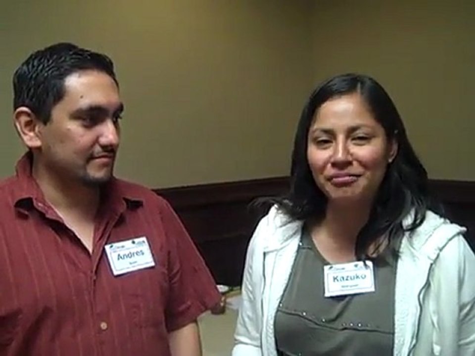 Kazuko and Andres learned a lot about negotiation from Shawn