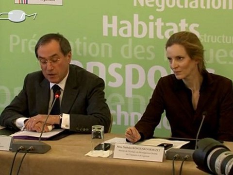 Conférence de presse sur la sécurisation des voies ferrées