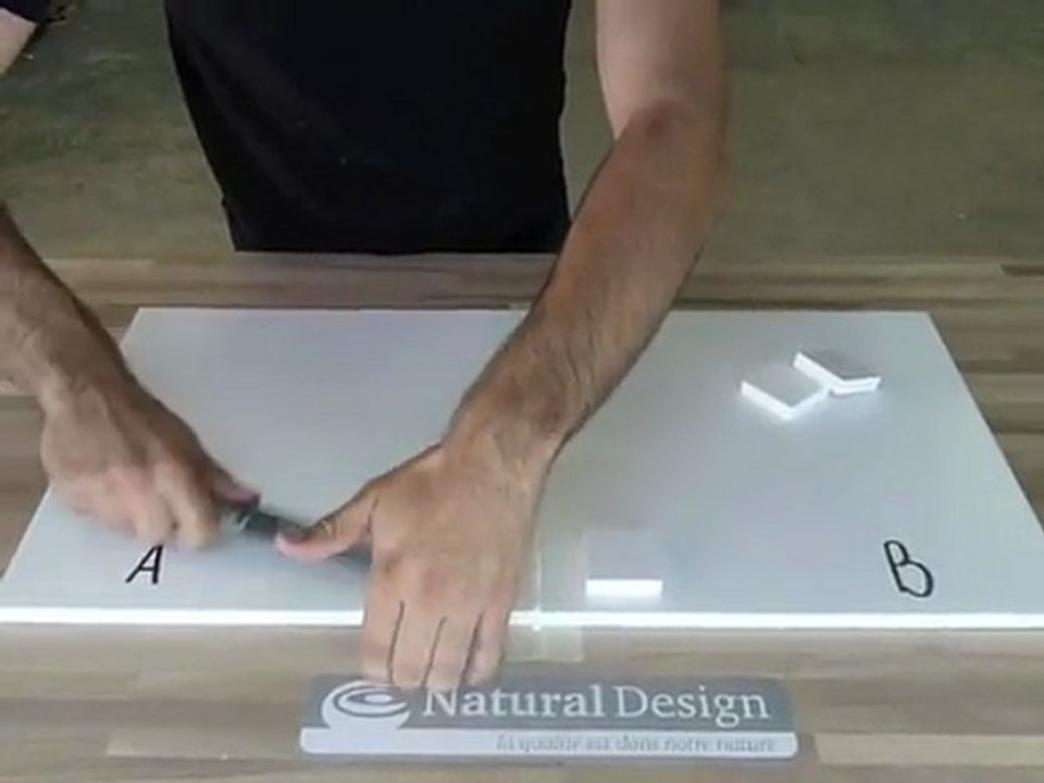 NATURAL DESIGN - Assemblage Solid Surface 12mm