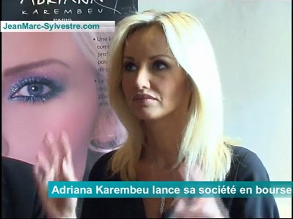 Adriana Karembeu entre en bourse !