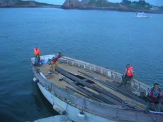 Arrivée de la Marie Soaz  le 1er mai 2011