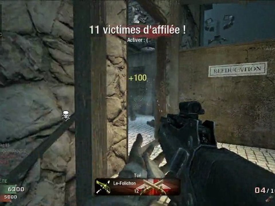 CoD: Black ops replay commenté Hanoi avec AK47