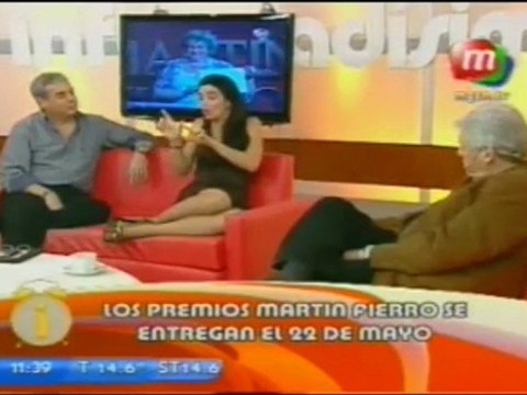 Entrega de los diplomas Martin Fierro (canal Magazine)