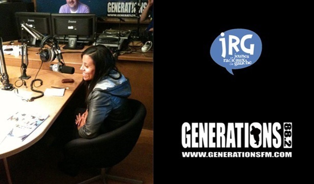 Sandra-Elise Reviriego sur GénérationFM