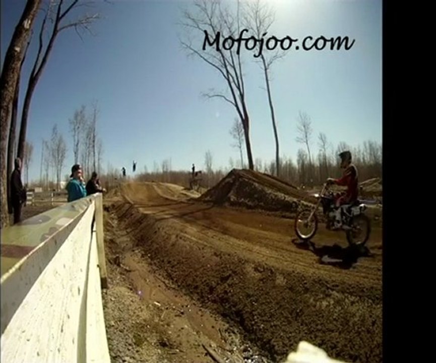 Motocross jump entrainement compilation