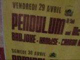 BADJOKE Festival Caméléon 2011   + PENDULUM  29/04/2011