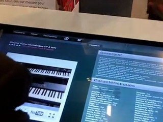 ConnectedStore : L'experience MultiTouch en Magasin