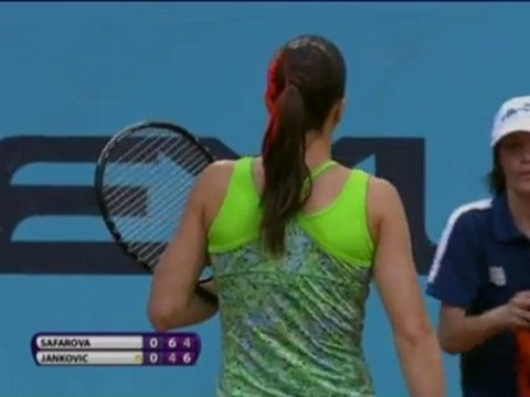 Madrid - Safarova wirft Jankovic raus