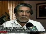 Ecuatorianos participarán en consulta popular desde Cuba