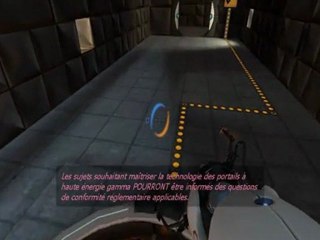 Portal, 2) Des Tests, des Tests ... Et encore des Tests !