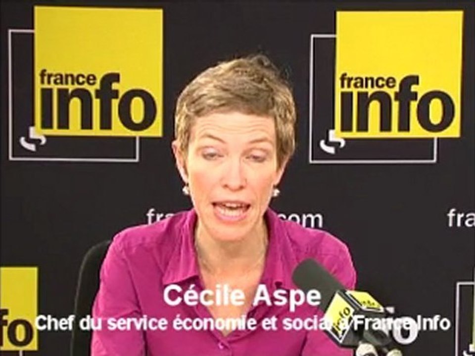 Cecile Aspe chef du service économie et social à France Info