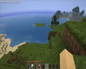 L'aventure Minecraft (1) Le début , L'abris et les outils